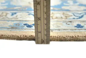 Semi Antique Muted Floral Traditional 10X13 Vintage Oriental Rug
