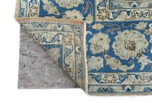 Semi Antique Muted Floral Traditional 10X13 Vintage Oriental Rug