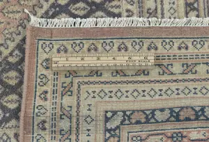 Muted Colors Tribal 9X12 Vintage Oriental Rug