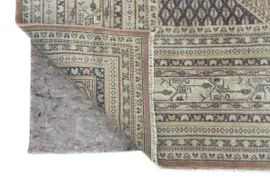 Muted Colors Tribal 9X12 Vintage Oriental Rug