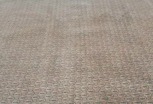 Muted Colors Tribal 9X12 Vintage Oriental Rug