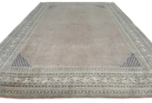 Muted Colors Tribal 9X12 Vintage Oriental Rug